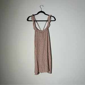 So pinkish mini dress size s